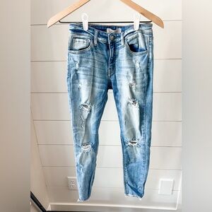 KanCan Light Blue Distressed Skinny Jeans